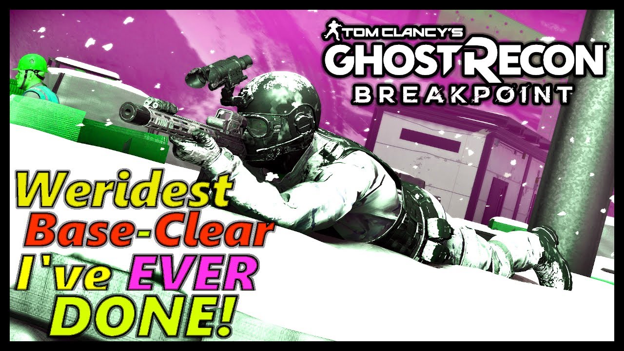 Ghost Recon Breakpoint - WEIRDEST Base Clear I've EVER DONE! | Tactical & Stealth [Extreme + No HUD]