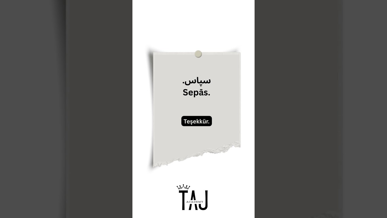 Teşekk&uuml;r etme yolları #fars&ccedil;a #fars&ccedil;a&ouml;ğren #iran #dil&ouml;ğrenme #keşfet