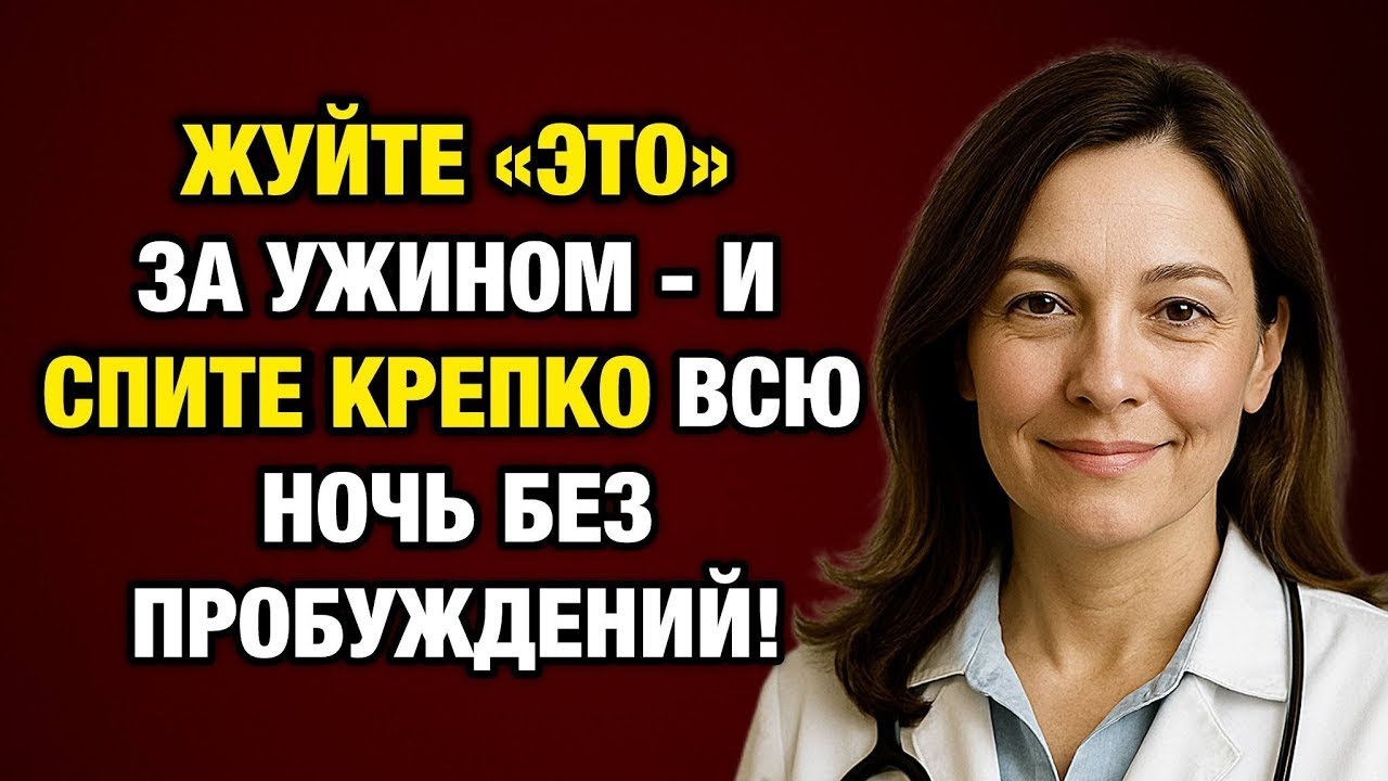 Жуйте это перед сном — и забудете про ночные походы в туалет!