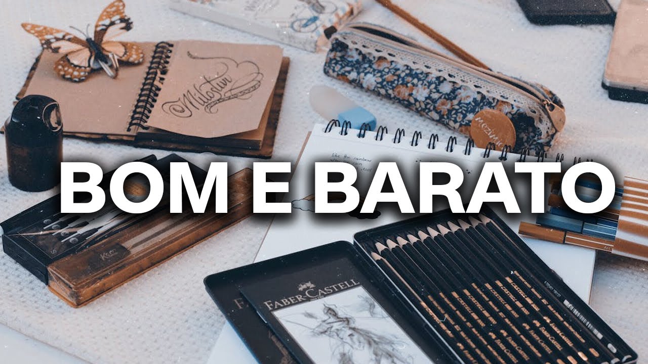 8 Materiais de Desenho que todo Iniciante deve ter