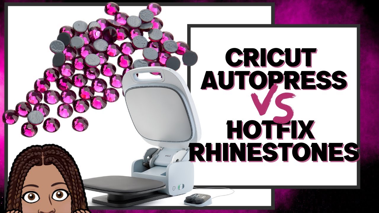 Cricut Autopress: Can We Press Hotfix Rhinestones?