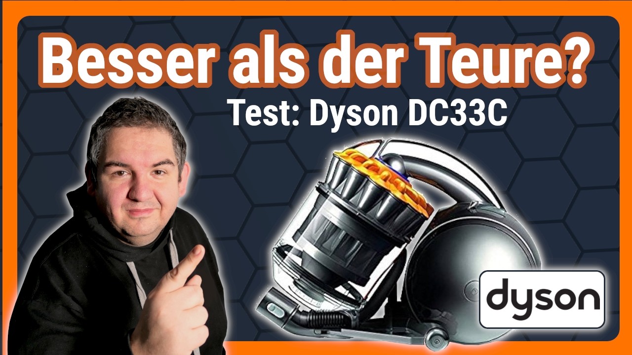 TEST: dyson DC33c Orgin und dyson DC37c Allergy - Beutelloser-Staubsauger