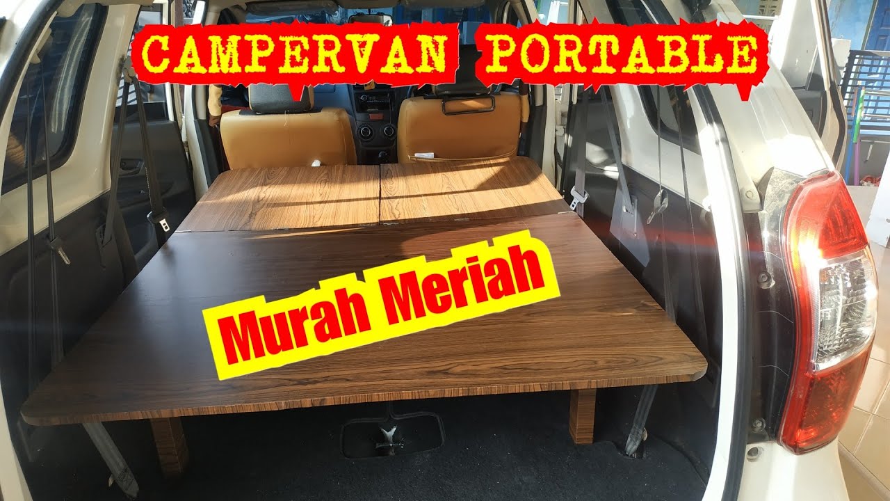 PART 1| Campervan Portable Sederhana Murah & Simple | Bisa Bongkar Pasang Sendiri | Avanza Xenia