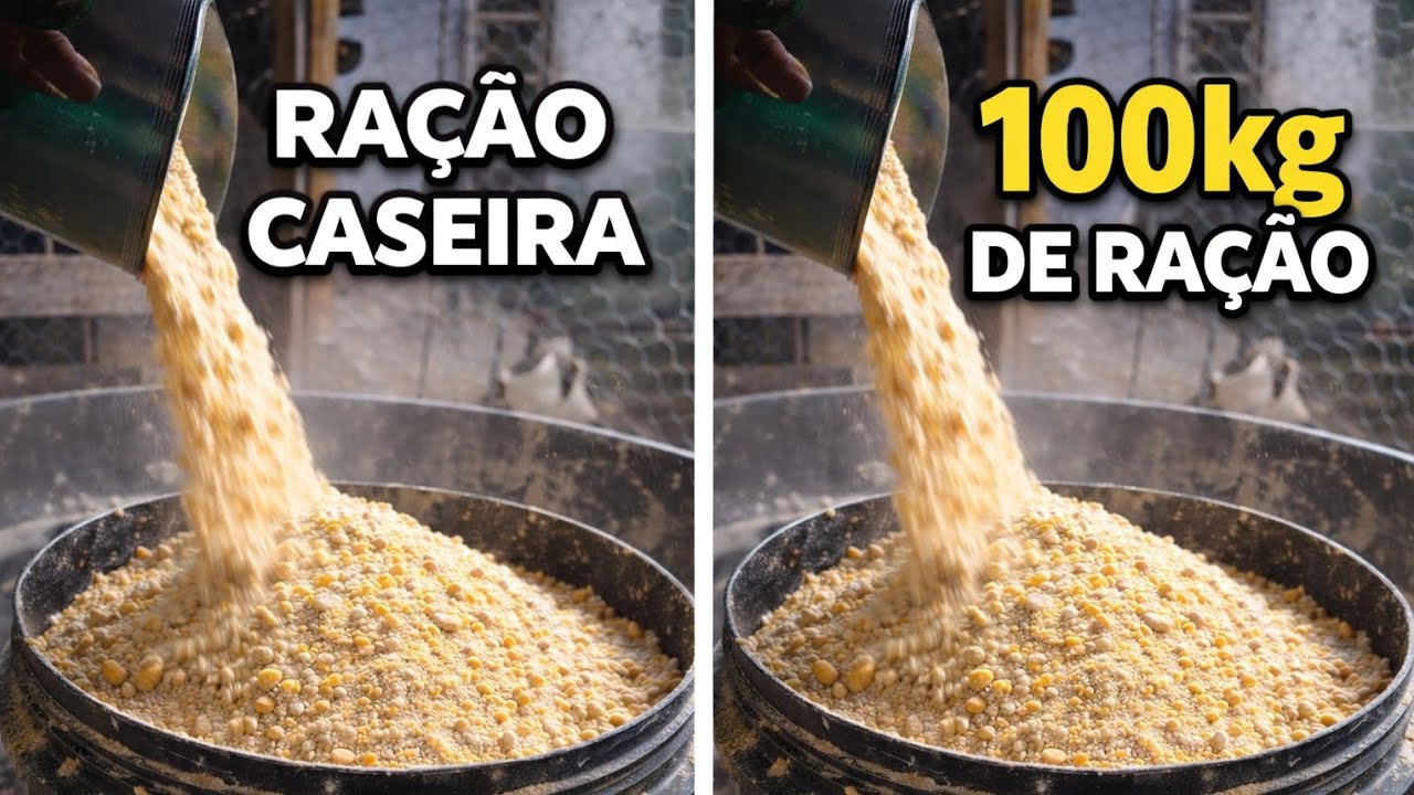 FORMULAÇÃO DE RAÇÃO PARA GALINHA CAIPIRA | 100kg PASSO A PASSO.