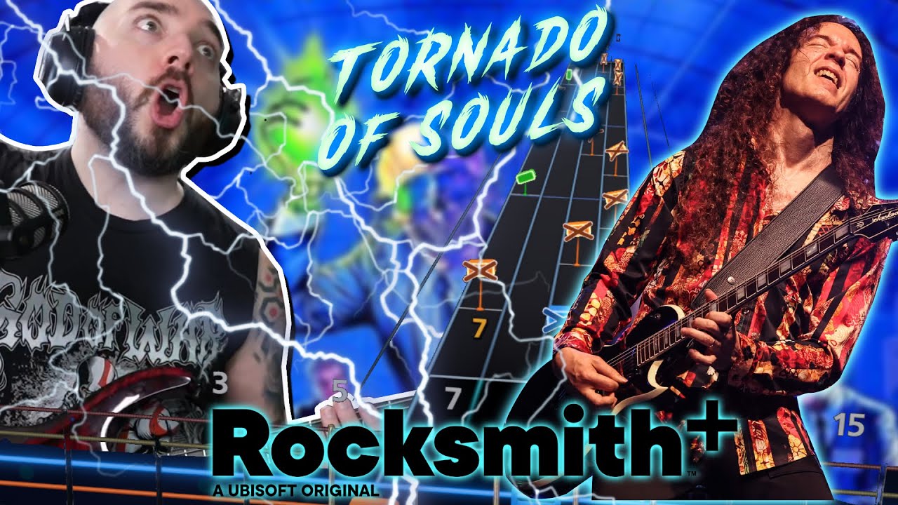 Tornado Of Souls (REAL VERSION!) on Rocksmith PLUS!!!