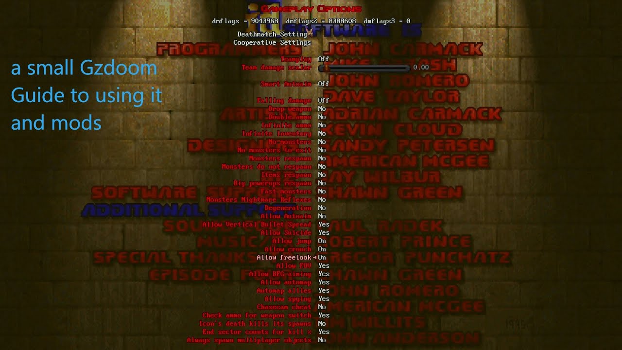 Gzdoom a small guide to using it and with mods