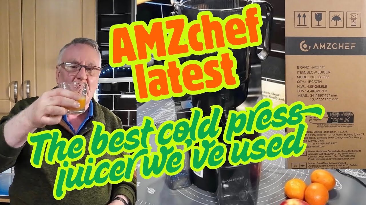 Новейшая соковыжималка холодного отжима AMZchef