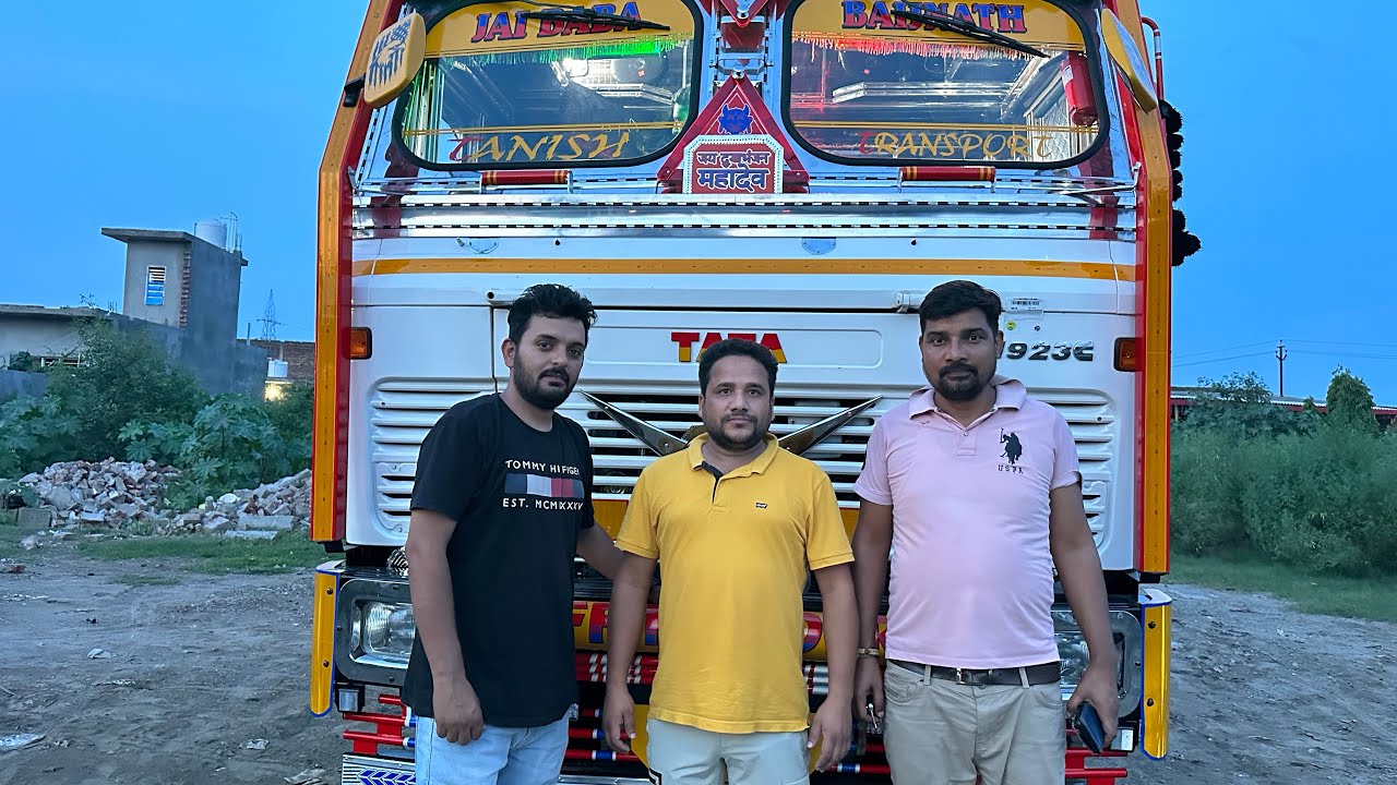 Tata1923 bs6 phase 2 body nd cabin full Review / himachal truck Review