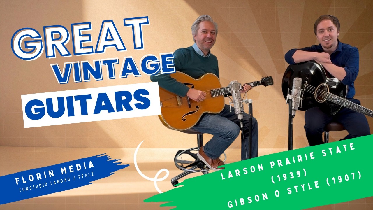 Larson Prairie State (1939) & Gibson O Style (1907) | Great Vintage Guitars