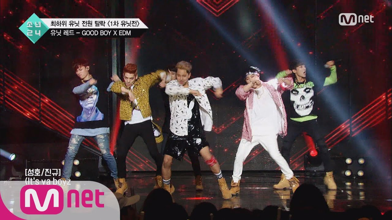 [BOYS24] Unit Red &lsquo;GD&Taeyang&rsquo; Good Boy @1st Unit Contest 20160709 EP.04