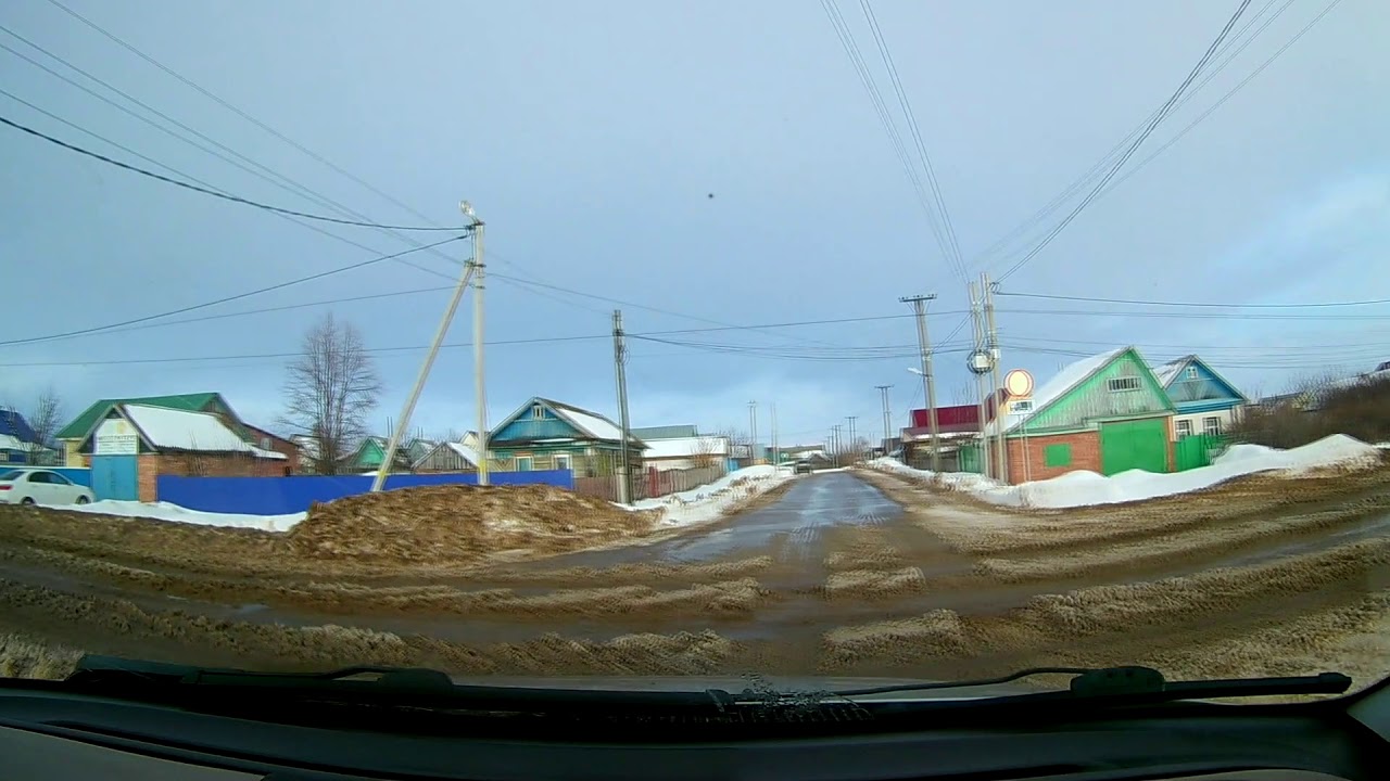 Небольшая поездочка в районе Кирзавода г.Давлеканово.