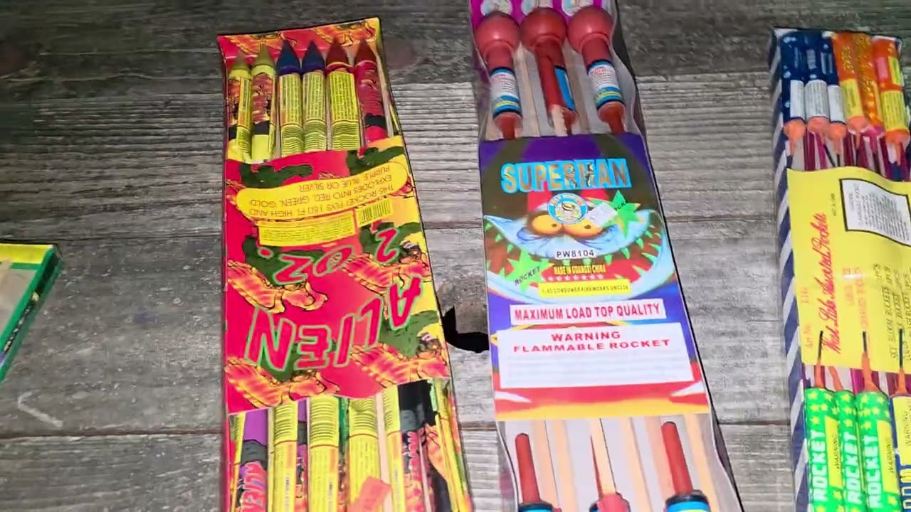 Saturday night rockets. I saved the best for last!