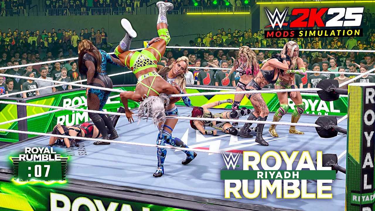 LEGENDARY WOMEN'S ROYAL RUMBLE SIMULATION! 🤯 Who Will WIN? [WWE 2K25]