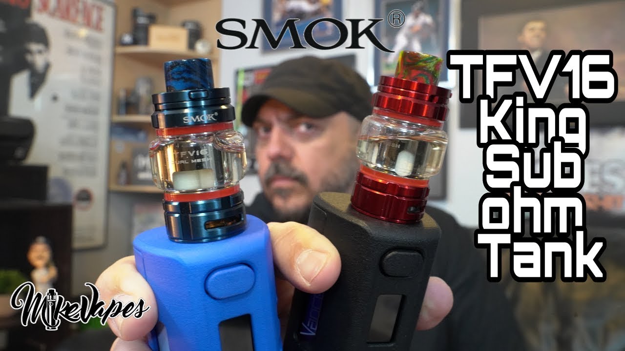The King Of Tanks Is Here! SMOK TFV16