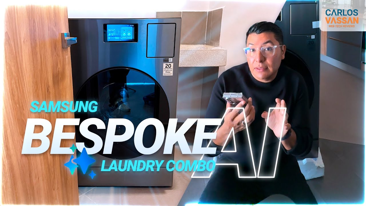 Me compré la mejor lavadora inteligente | Samsung Bespoke AI Laudry Combo
