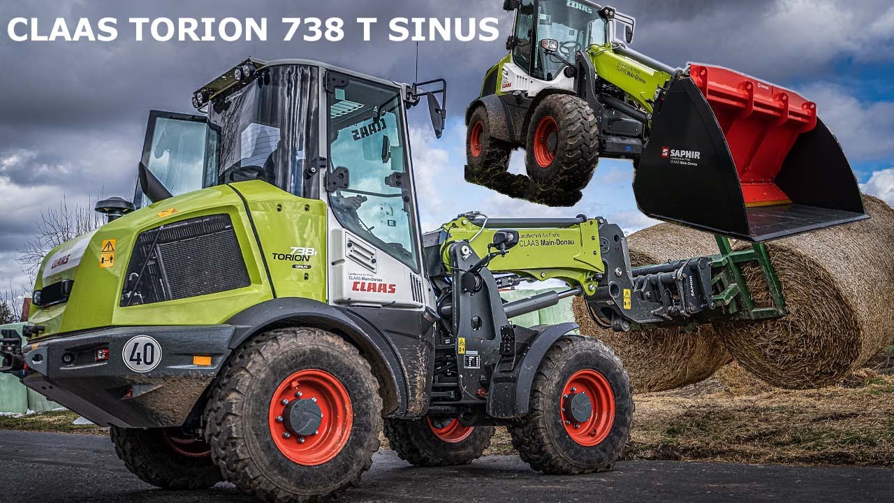 Claas Torion 738 T Sinus | Test Drive | Die Vorführmaschine im Blick | Land und Technik TV