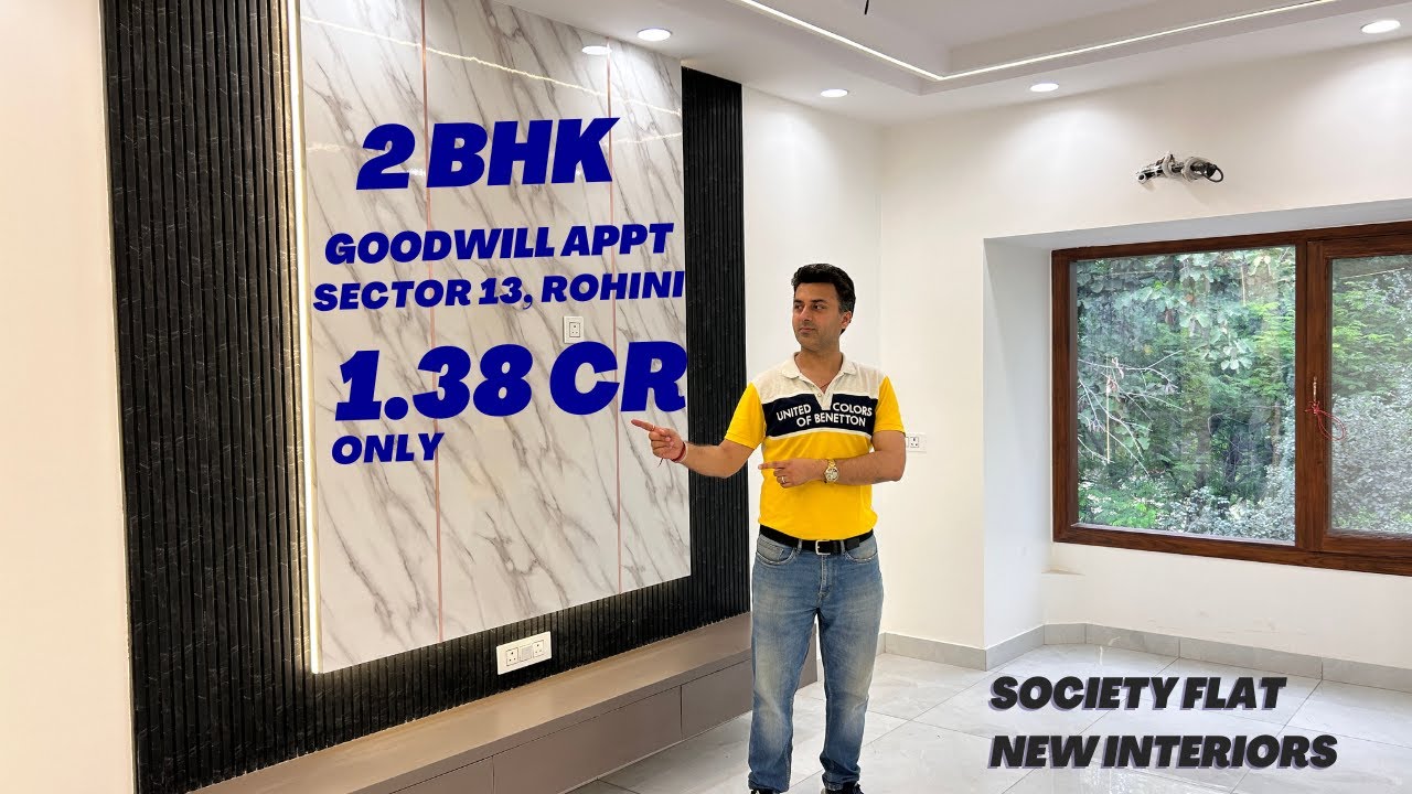 2 BHK Flat in Rohini - Good Will Apartment Sector 13 Rohini
