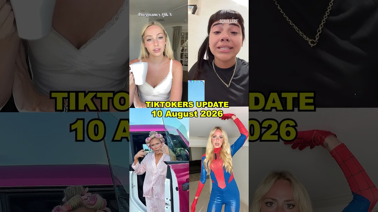 Новости TikTok за 10 августа 2026 года &mdash; Alencarz&atilde;o, беременность Натали и машина Самары 👀 #shorts