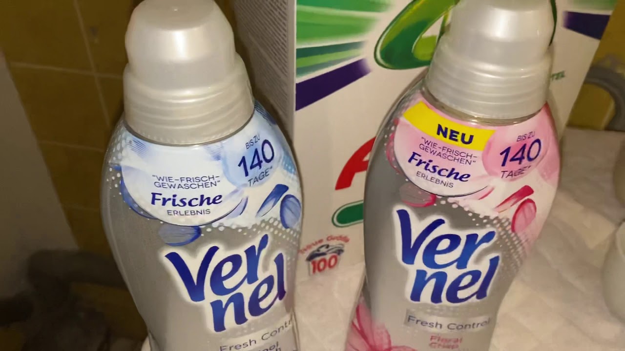 Handtücher waschen///Ariel Pulver///neue Weichspüler testen🤍🤍🤍
