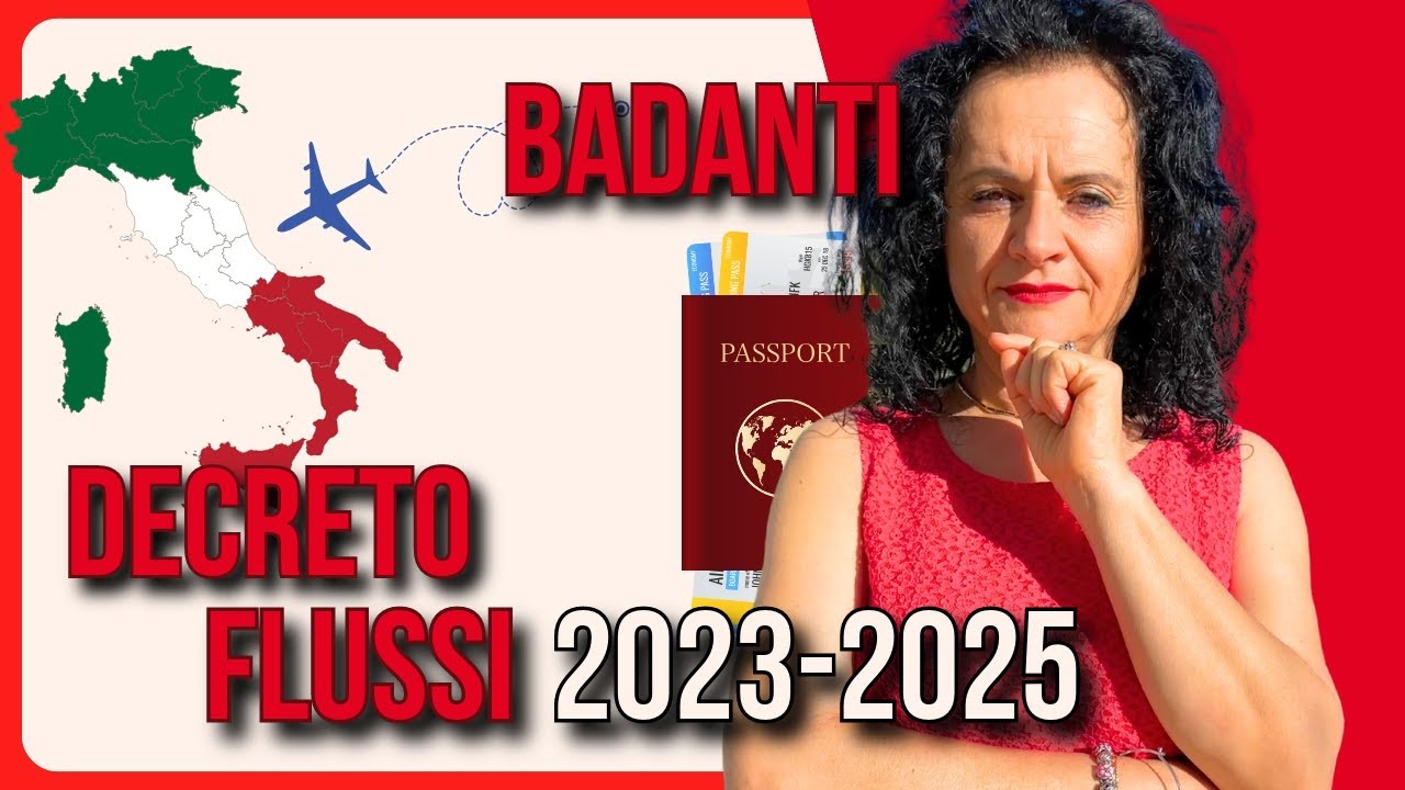 DECRETO FLUSSI: QUANTE BADANTI POtRANNO ENTRARE IN ITALIA?