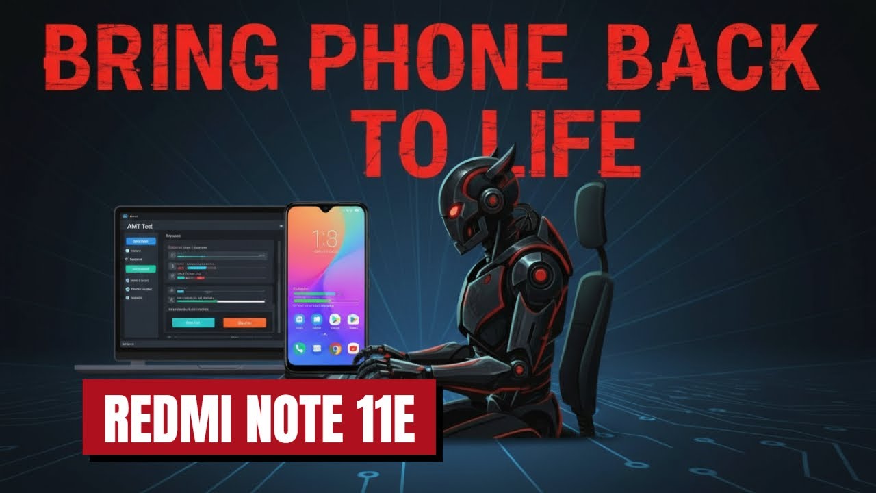 Fix Bootloop & Flash Redmi Note 11E (2025) | AMT Tool Flashing Tutorial