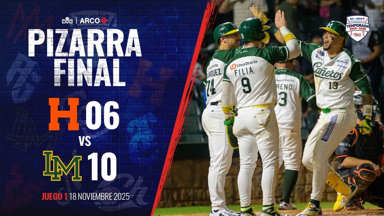 RESUMEN: Naranjeros de Hermosillo vs Ca&ntilde;eros de Los Mochis | 18 de noviembre de 2025