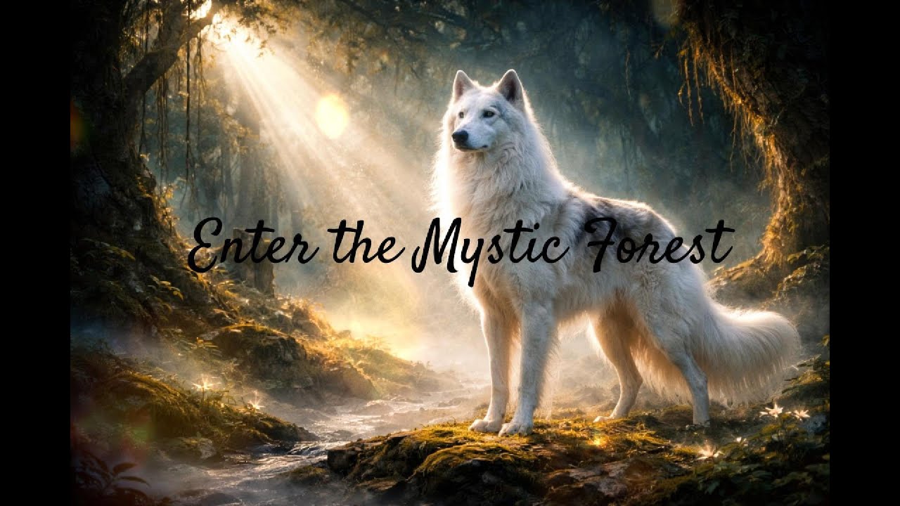 1 HOUR】Mystic Forest Wolf Music 🐾 心を癒す神秘の森BGM。作業・勉強・リラックス。