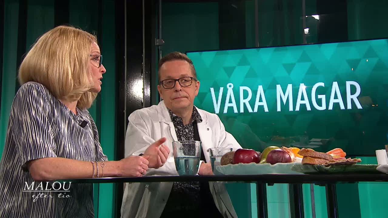 Experternas svar på frågor om IBS och andra magproblem - Malou Efter tio (TV4)