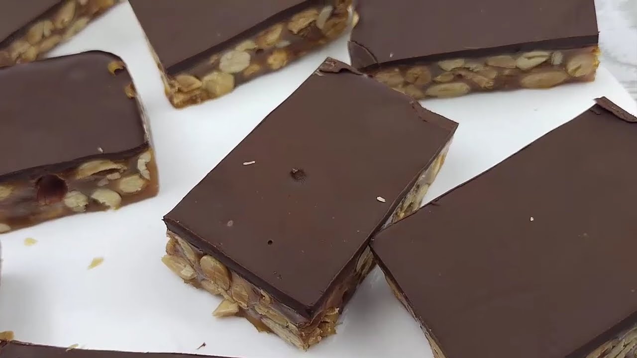 СНИКЕРС/По вкусу  не уступают оригиналу/Простой недорогой рецепт/ДОМАШНИЕ КОНФЕТЫ ЗА 15 МИНУТ