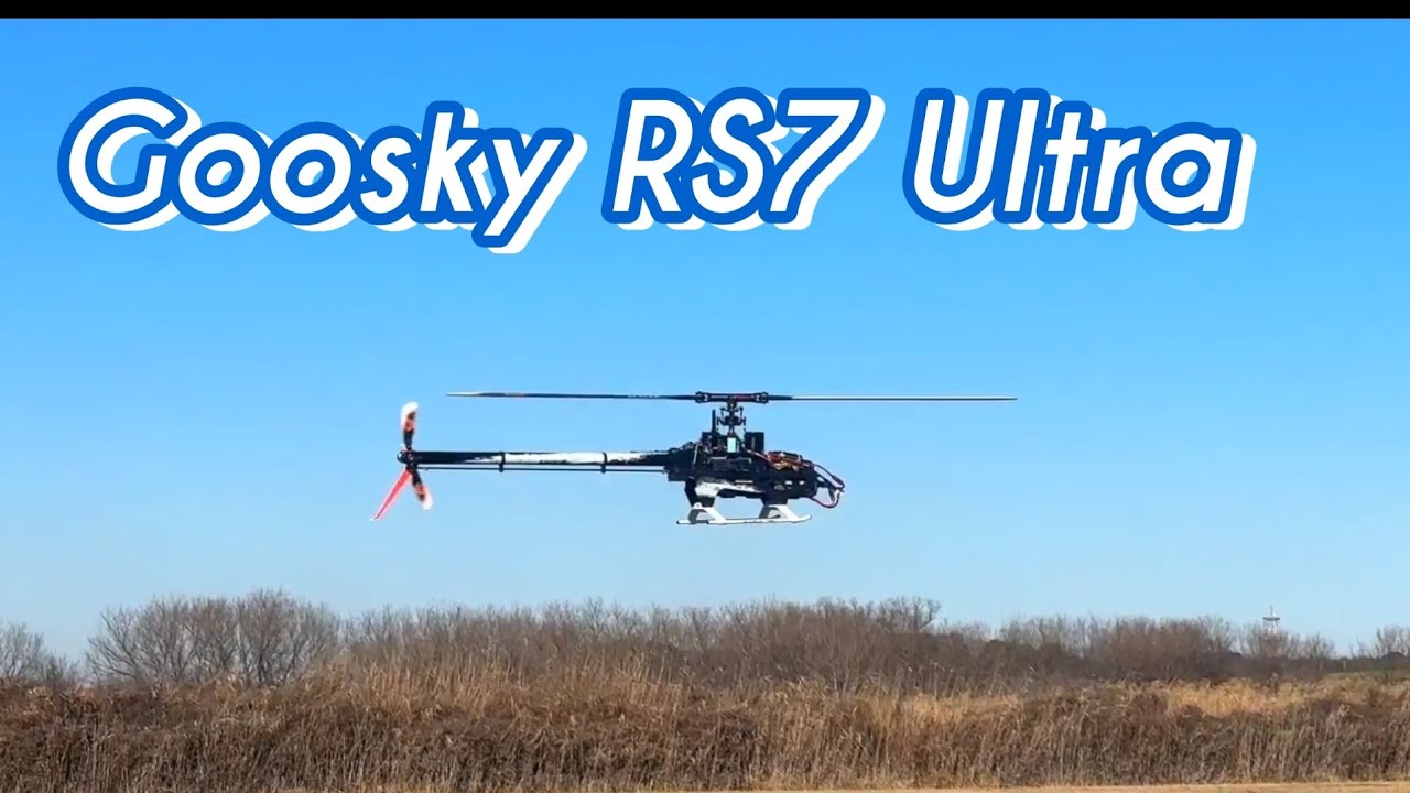スーパージェントルフライトマンが新兵器を携えご来場です🚁❗️これは…絶対良いに違いない👀w Mr. Osanai  Goosky RS7 Ultra