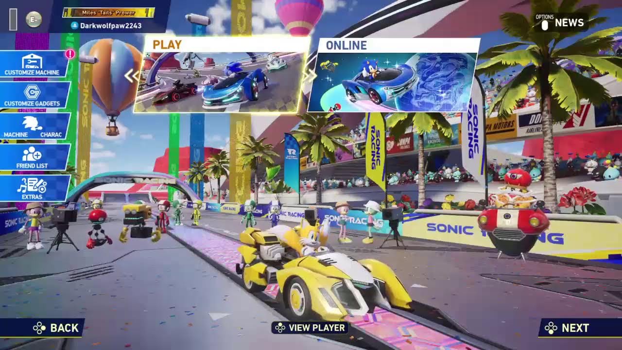 Sonic crossworld