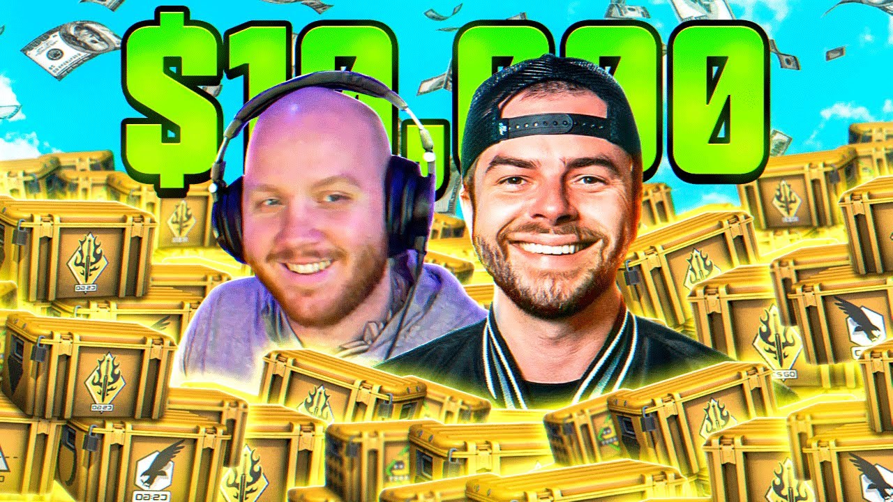 NADESHOT & TIMTHETATMAN OPEN $10,000 IN CASES...