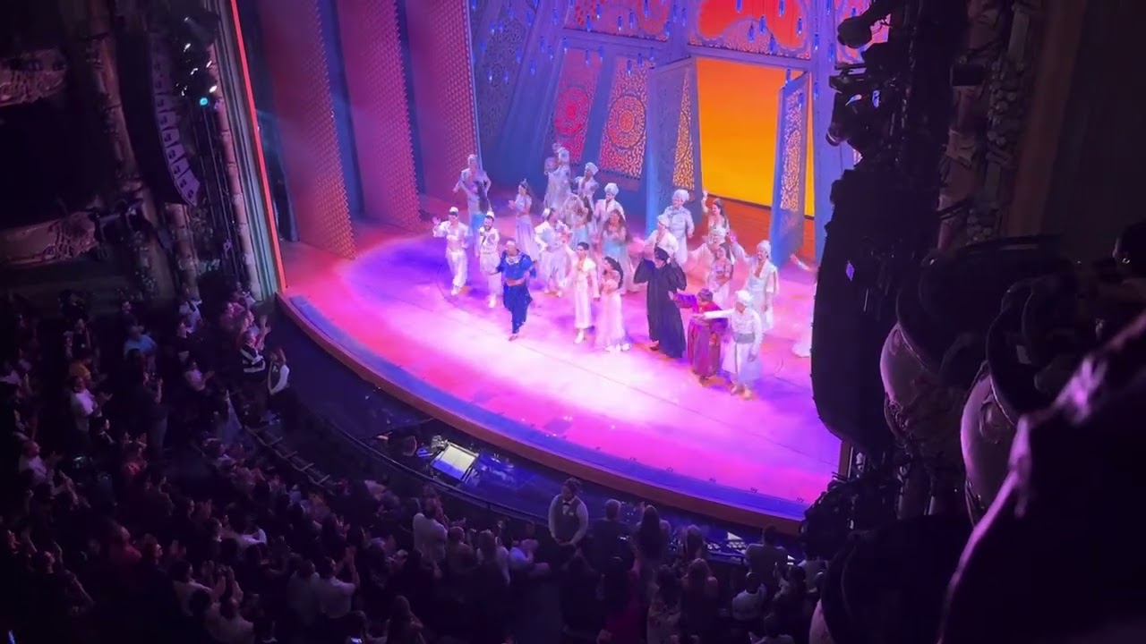 Aladdin: The Musical Curtain Call and Exit Music — NYC Summer 2024