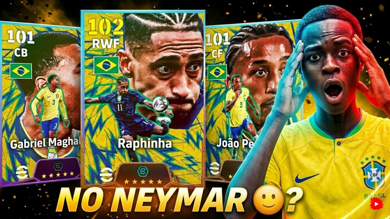 NO BIG TIME NEYMAR?! 😭 Brazil National Team Pack Review 🇧🇷🔥. IS IT WORTH IT? | eFootball 2026 Mobile