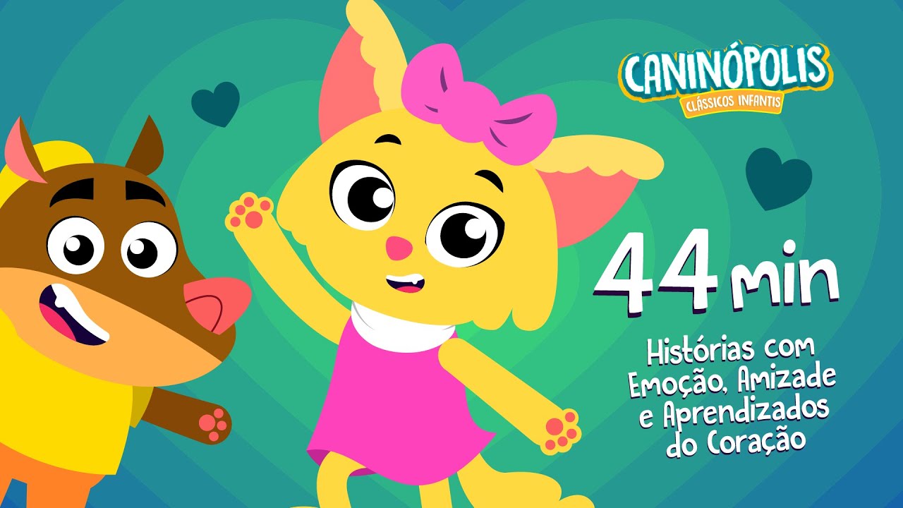 Caninópolis – Compilado: 44 Minutos de Histórias com Emoção, Amizade e Aprendizados do Coração ❤️📚