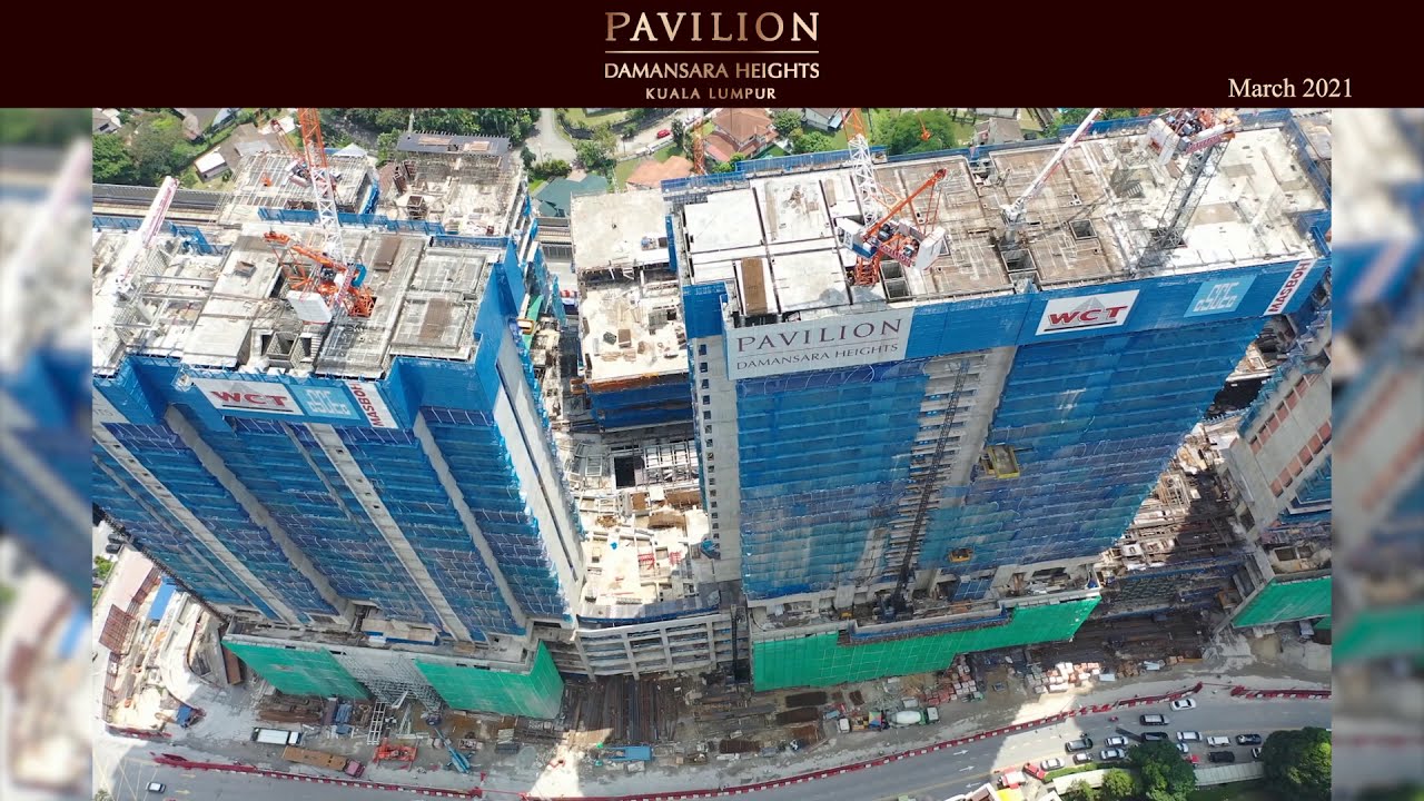 Pavilion Damansara Heights - Development Progress, March 2021