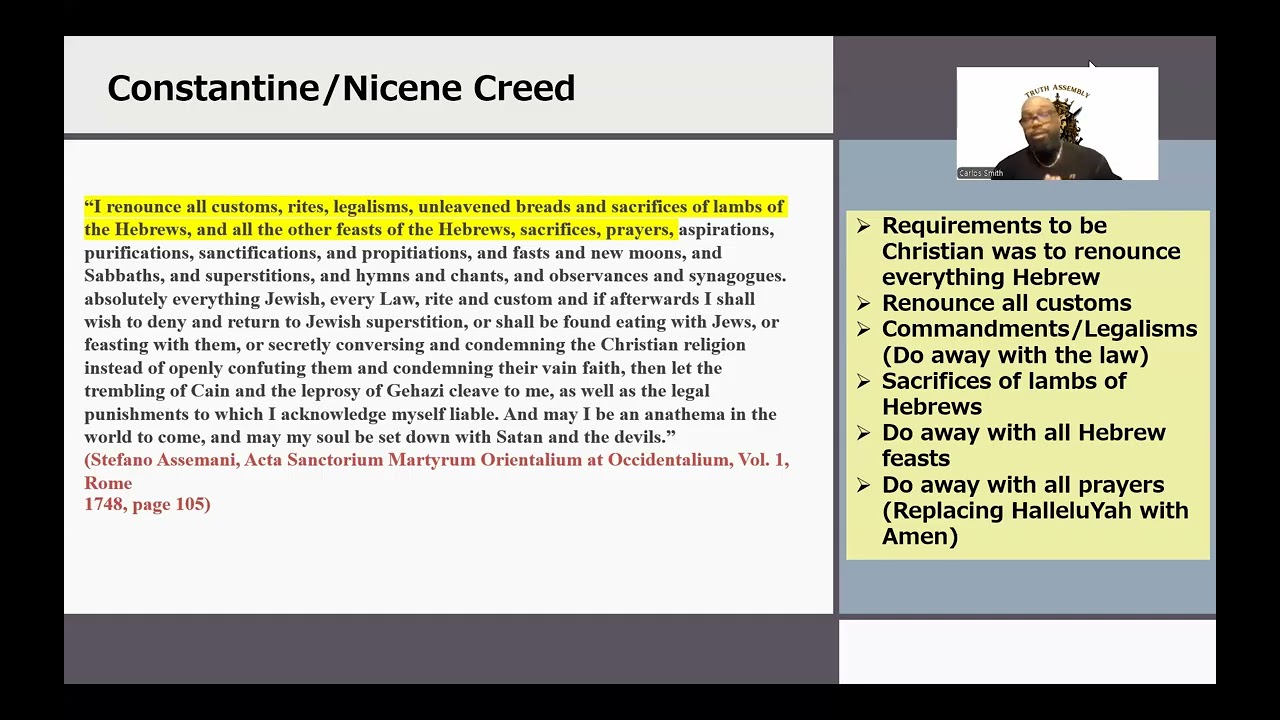 Constantine - Nicene Creed