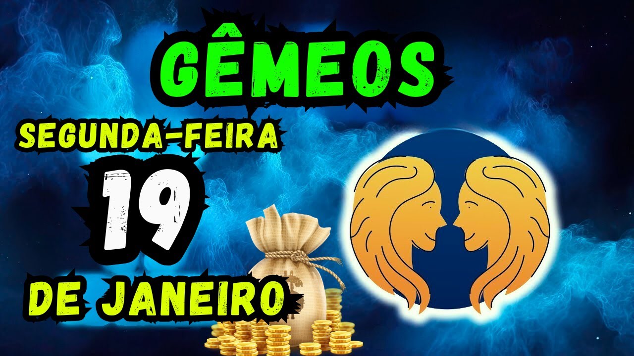 GÊMEOS ♊19 de janeiro de 2026🔮🤑Seu sucesso os silenciará🤐Você será milionário(a)💰