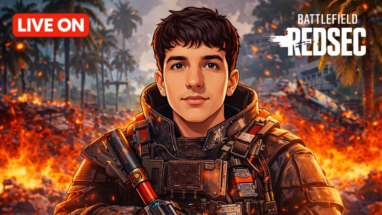 AO VIVO | JOGANDO BATTLE FIELD6 REDSEC 🔥 #300inscritos