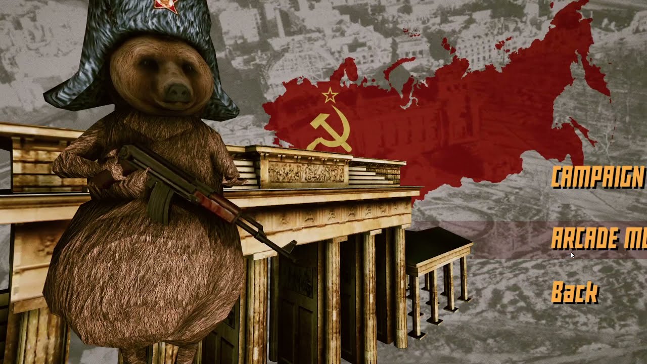 BEAR,VODKA,FALL OF BERLIN gameplay. (no commentary)