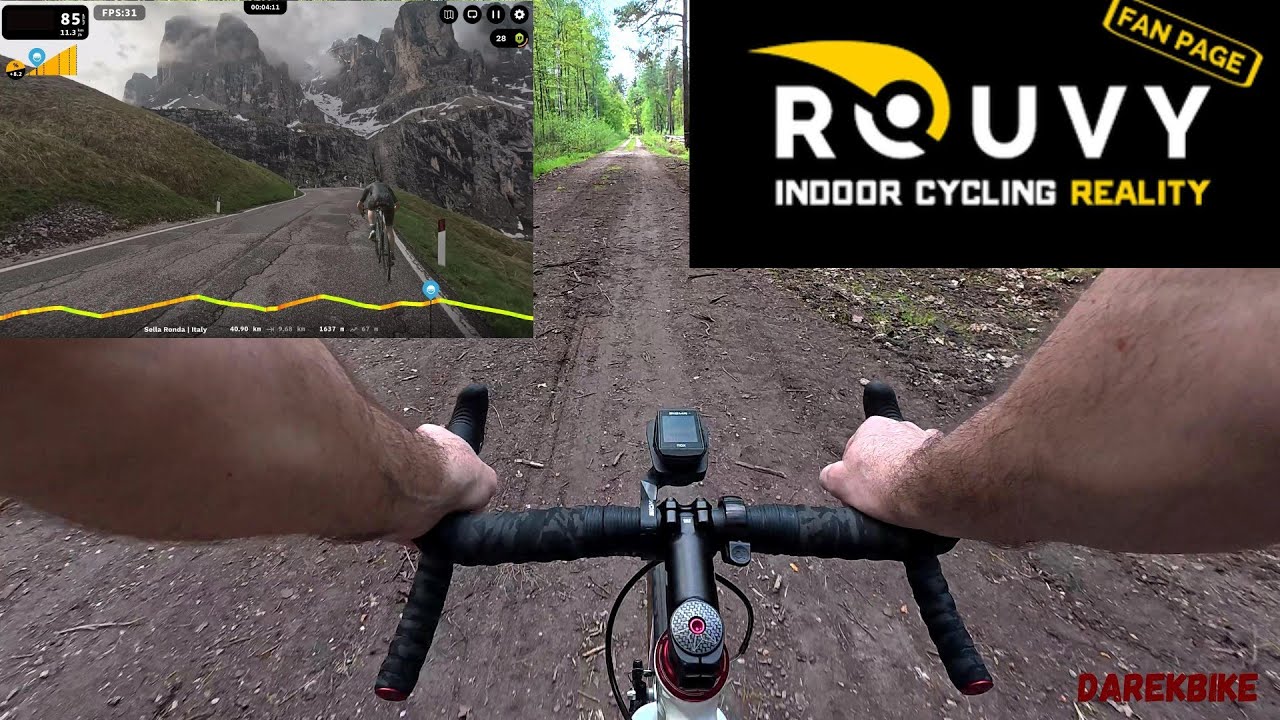 Zima z ROUVY i wiosenny powrót na rower po.......