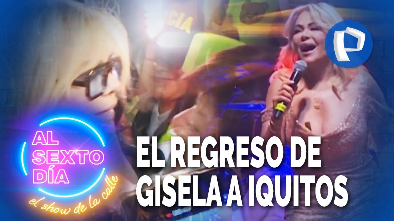 El regreso de Gisela Valcárcel a Iquitos y el sueño de una fan por conocerla