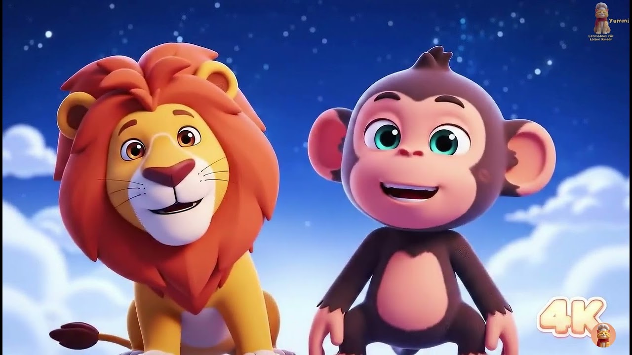 ⭐ Die Sterne leuchten hell: Ein Gute-Nacht-Lied für Kinder