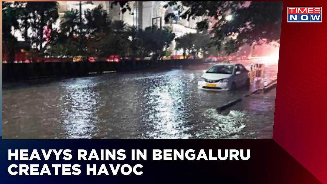 Heavy Rains Create Havoc In Bengaluru, Streets Waterlogged In Several Areas | Latest News