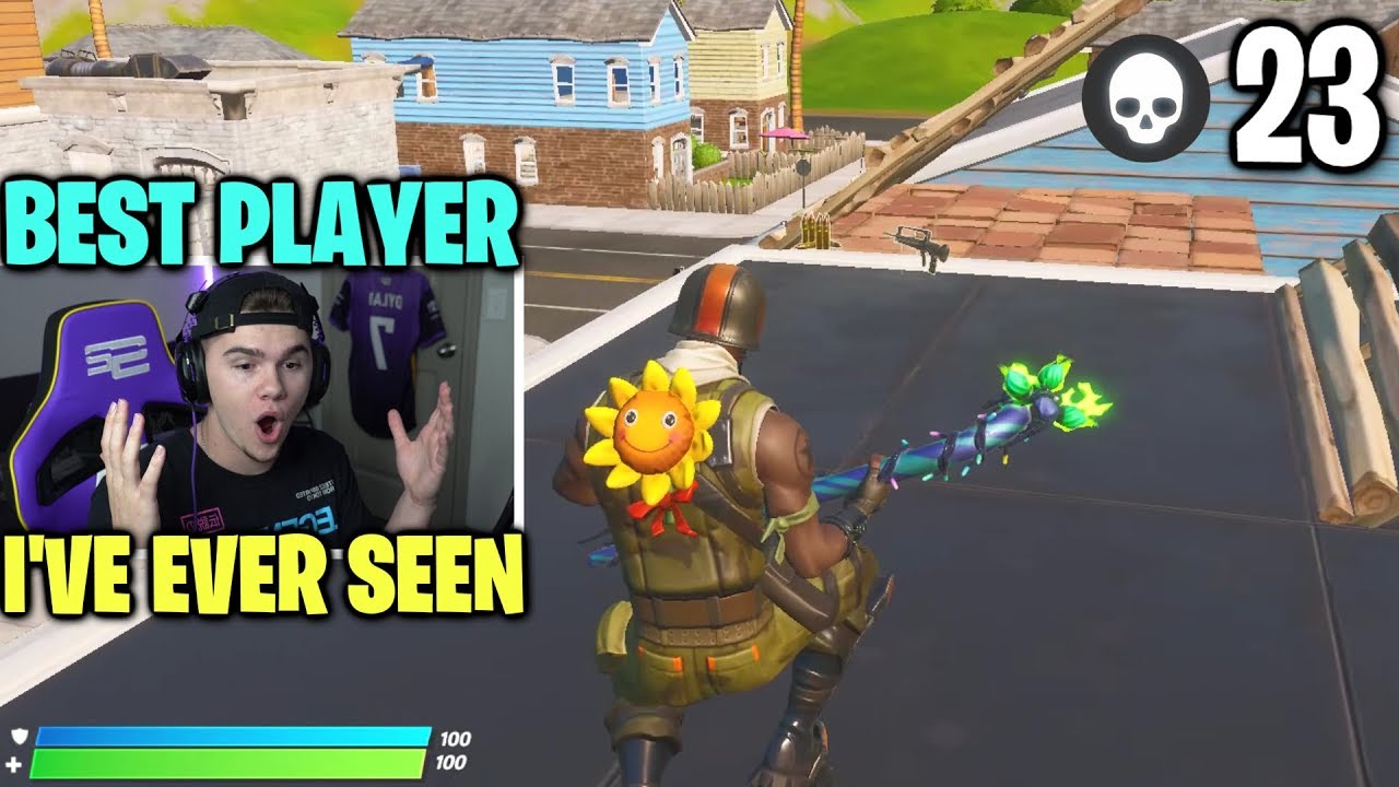 ЛУЧШИЙ ИГРОК, КОТОРОГО Я КОГДА-ЛИБО НАБЛЮДАЛ в Fortnite...