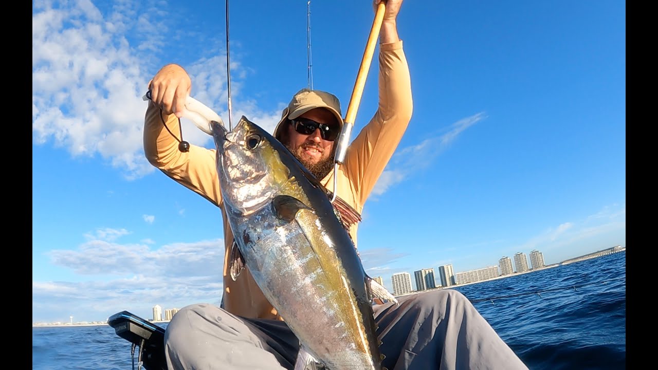Catching Blackfin Tuna from a Kayak | Hobie Mirage Lynx