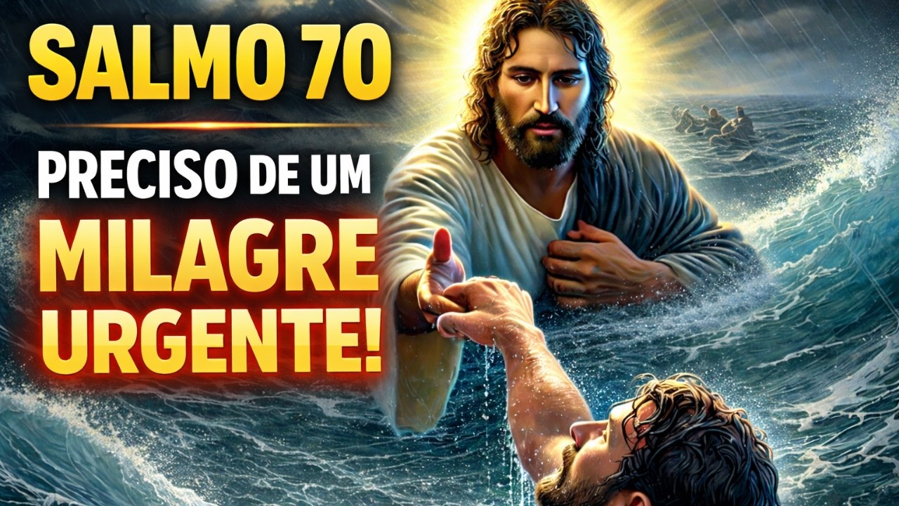 SALMO 70: Ore Agora e Receba um Milagre Urgente na Sua Vida