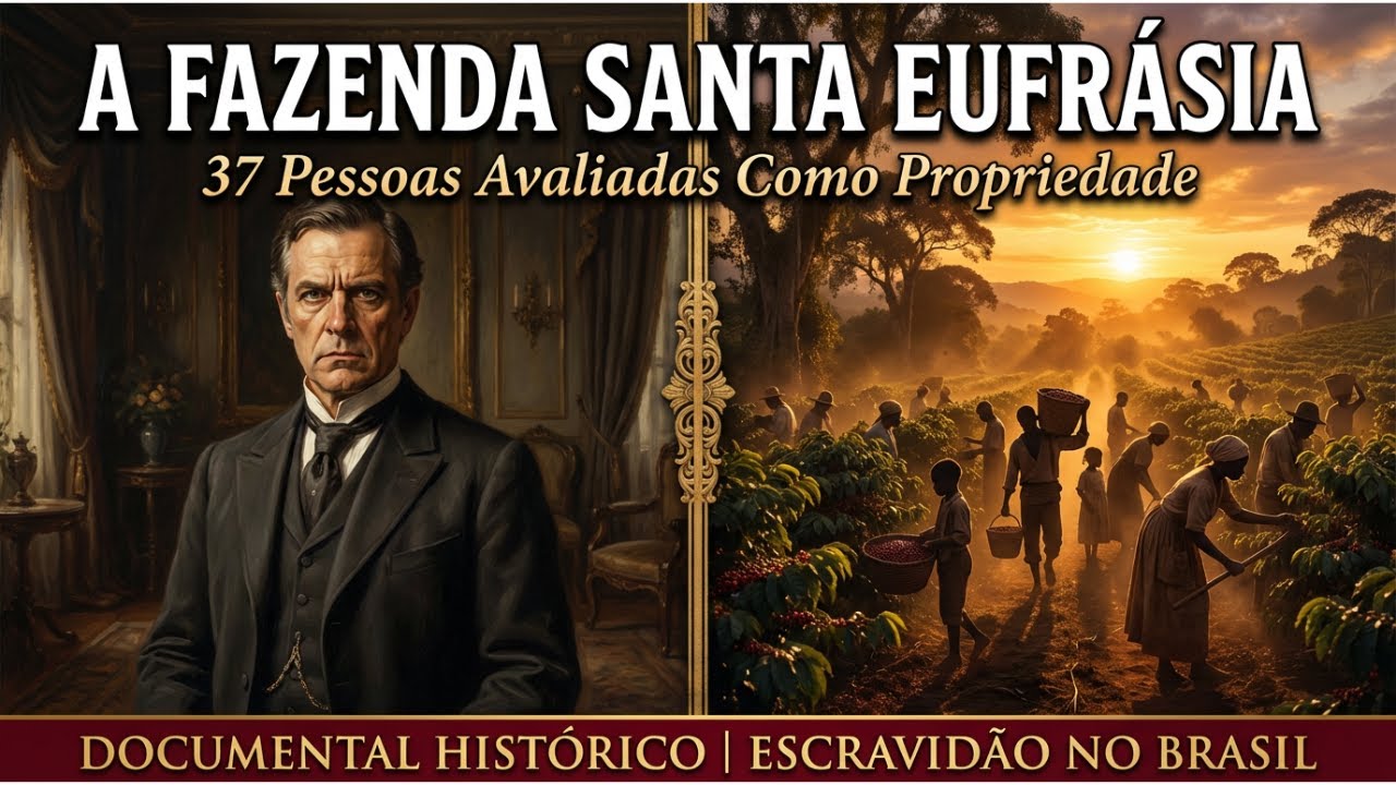 HISTÓRIA SOMBRIA DA FAZENDA SANTA EUFRÁSIA A VIDA DOS ESCRAVOS TRATADOS COMO PROPRIEDADE