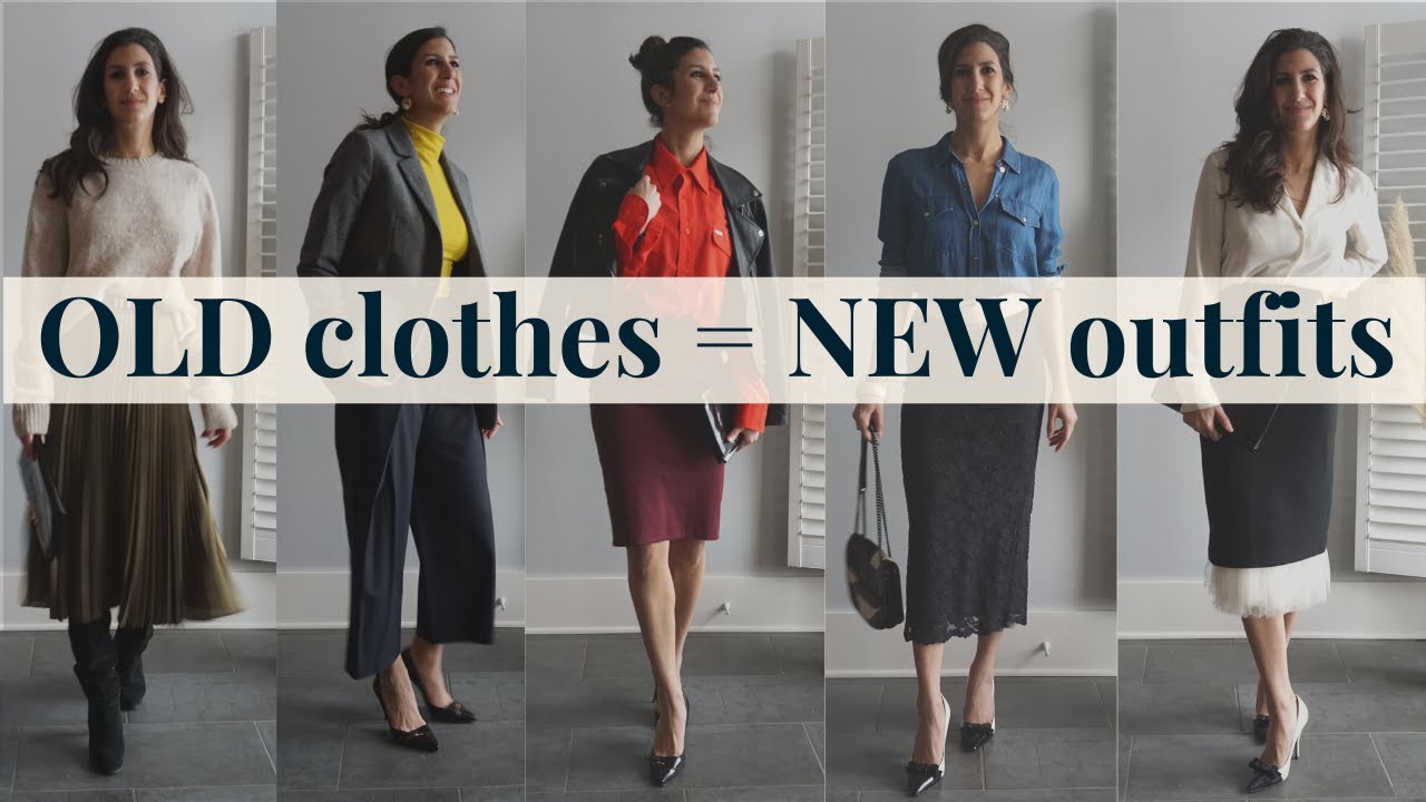 Make NEW Outfits Out of OLD Clothes: 15 Timeless Outfit Ideas | Shop Your Closet