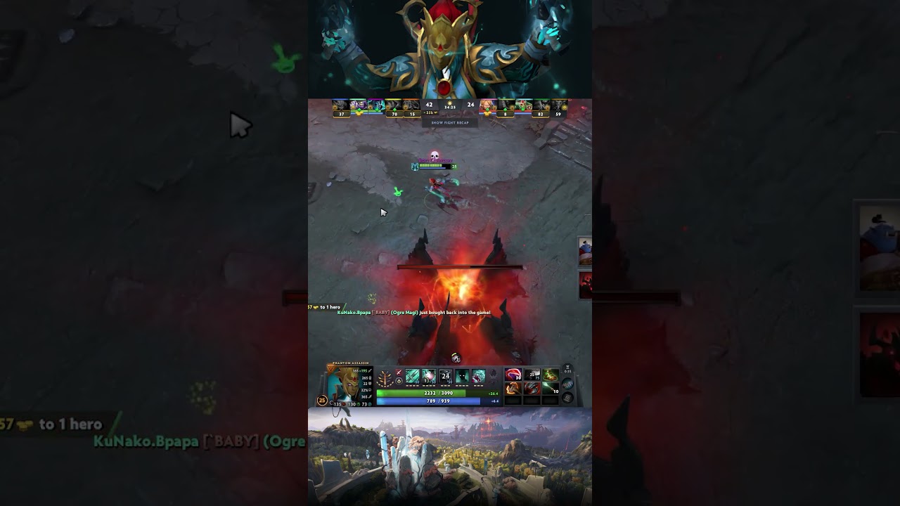Dota 2 Phantom Assassin Rampage🗡🔥🔥